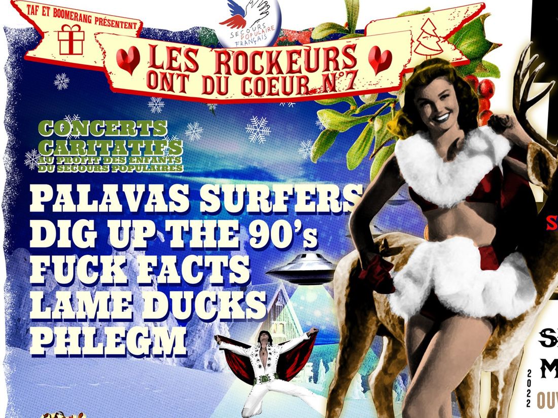 Les rockeurs ont du coeur