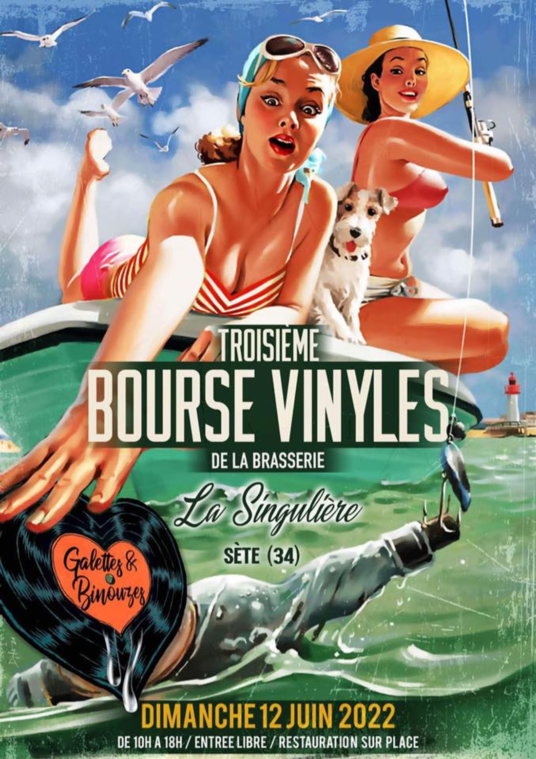 3eme Bourse Vinyles & Binouzes artisanales de la brasserie la Singuliere