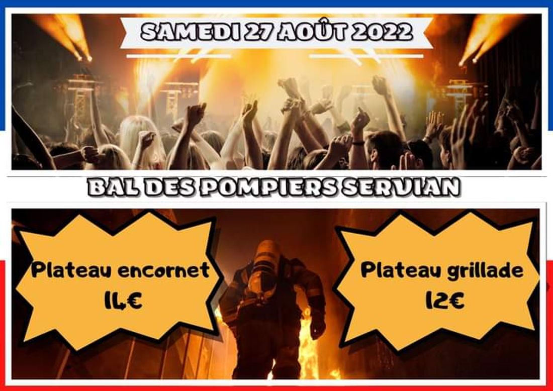 Bal des pompiers de Servian