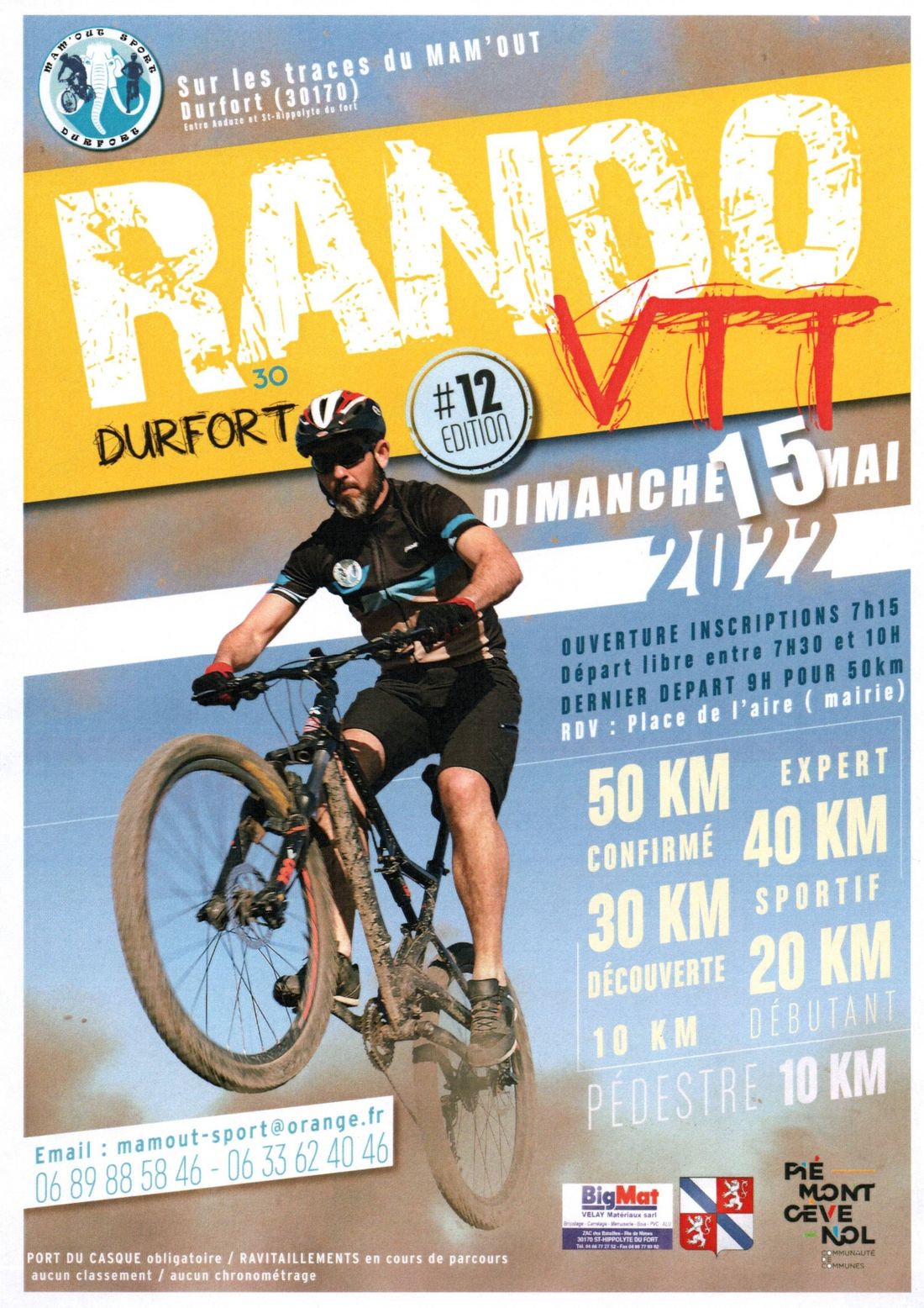 Randonnée VTT à Durfort
