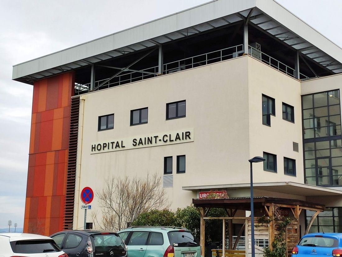 L'Hôpital Saint-Clair, à Sète.