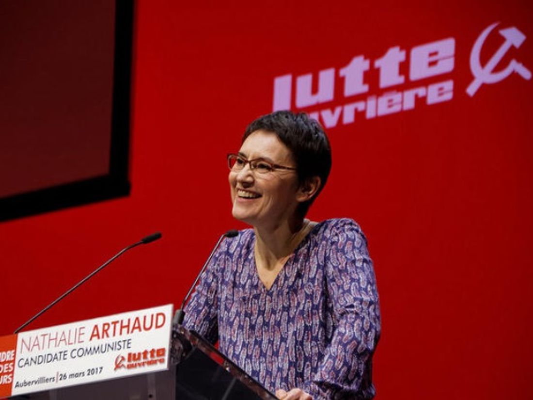 Nathalie Arthaud, candidate Lutte Ouvrière