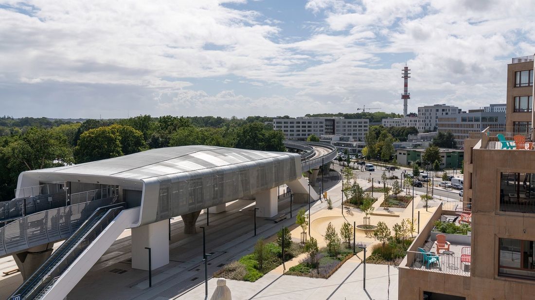 La station de métro et le quartier ViaSilva
