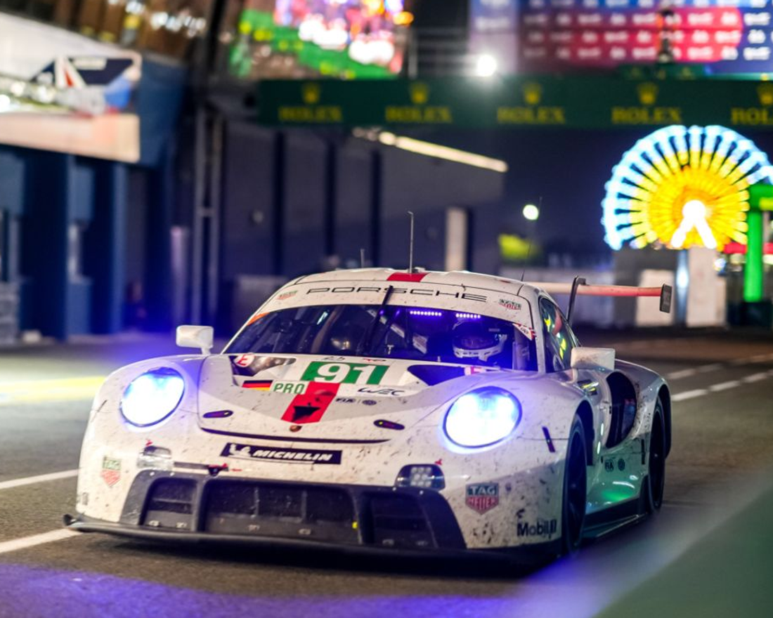 Porsche a brillé au Mans
