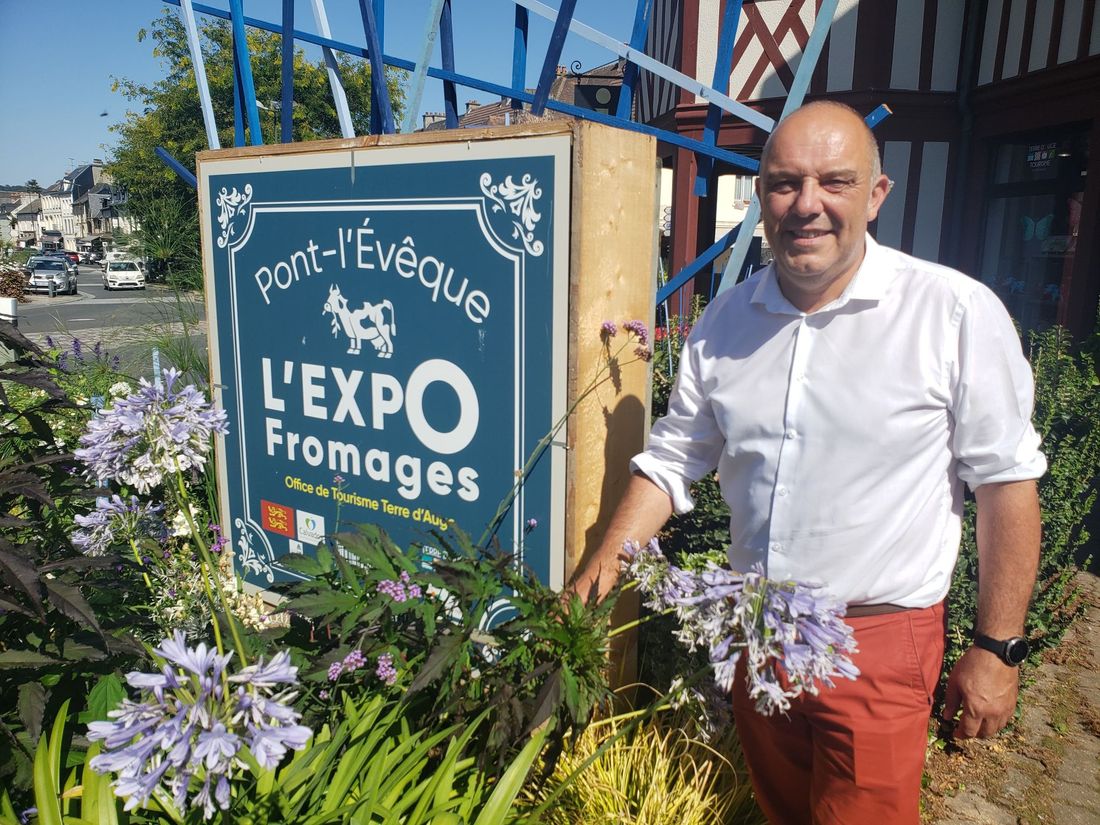 Fabien Salvetat, directeur de l’office de tourisme Terre d’Auge-Pont-l'Évêque