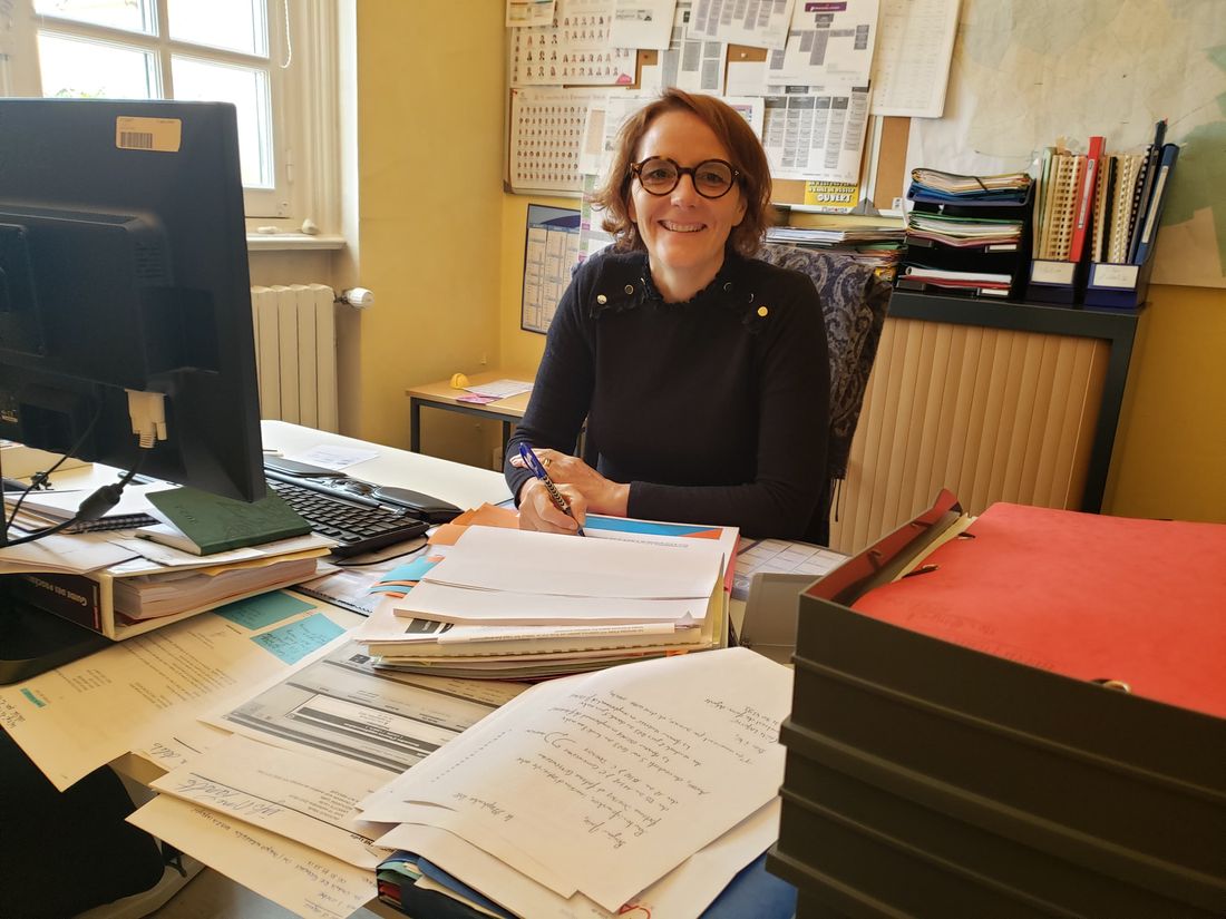Lydie Prellier-Bizouarne, directrice de la vie civile et citoyenne à la mairie de Caen