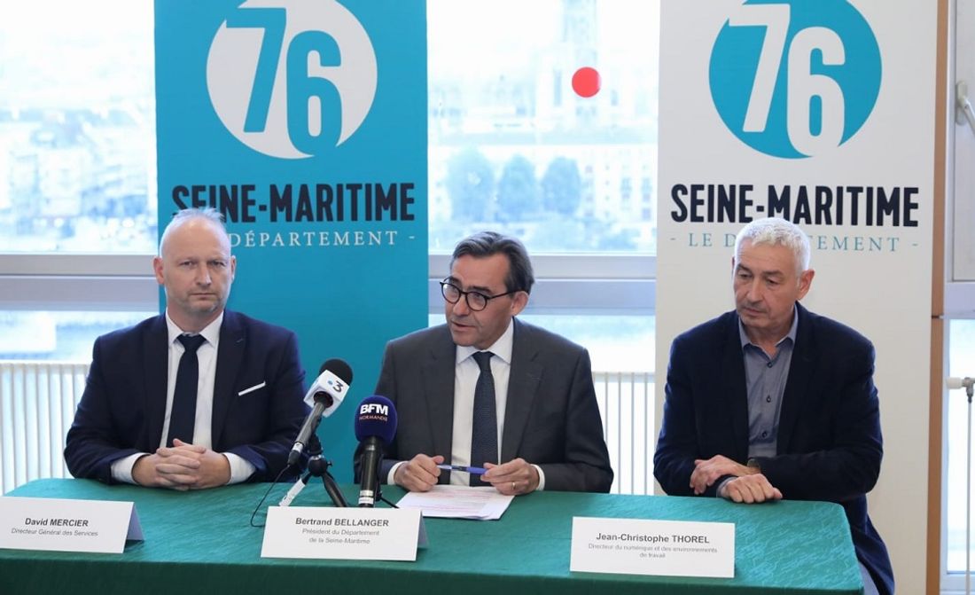 Cyber-attaque contre le Conseil départemental de Seine-Maritime