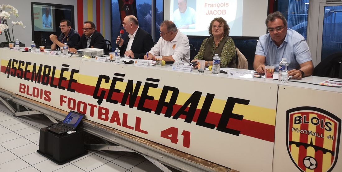 Le Blois Football 41 en Assemblée générale le 20 octobre 2022.