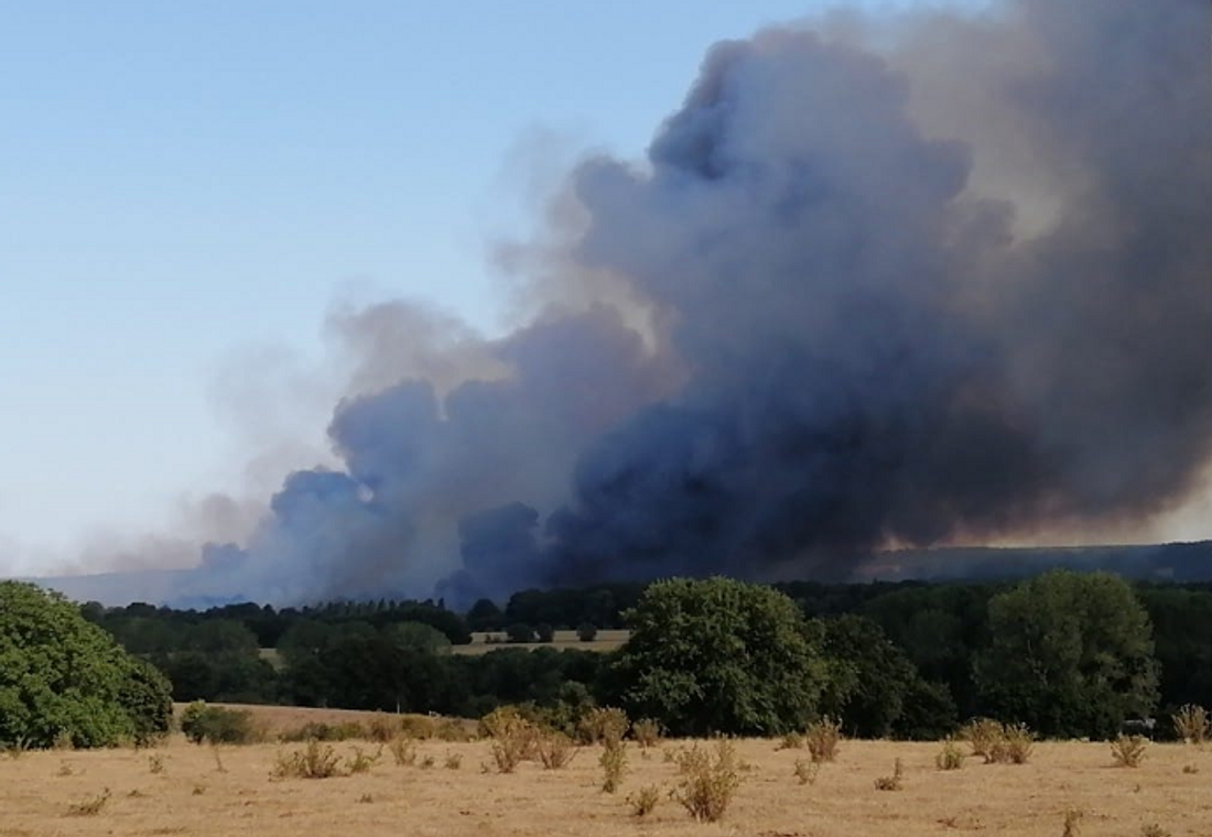 Incendie ce vendredi à Fercé-sur-Sarthe