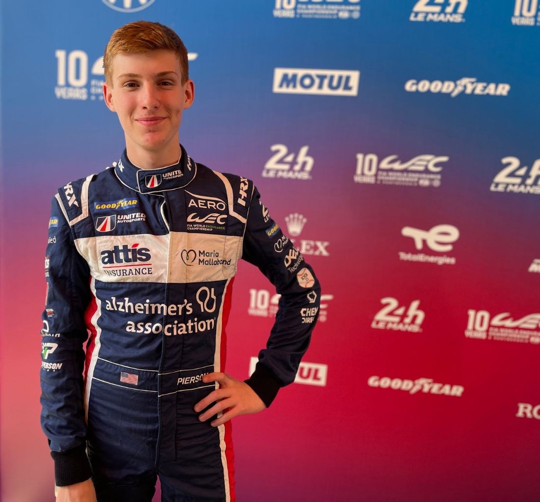 Joshua Pierson, plus jeune pilote de l'histoire au départ des 24 Heures du Mans