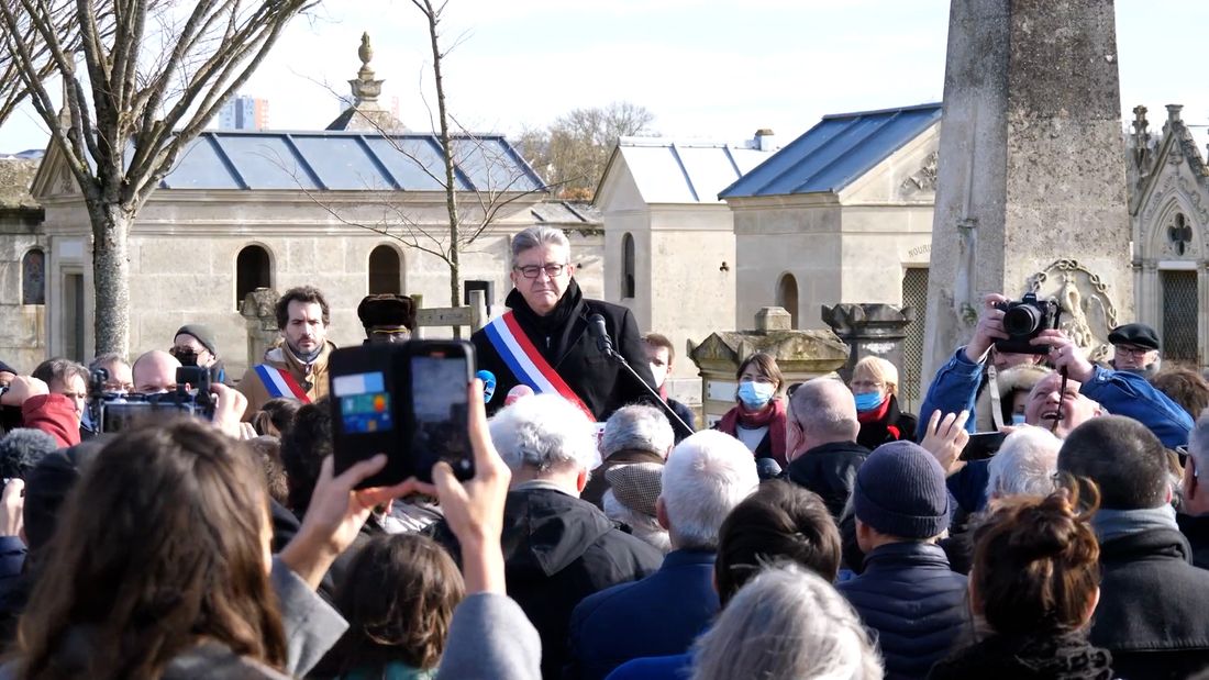 Jean-Luc Mélenchon au Mans