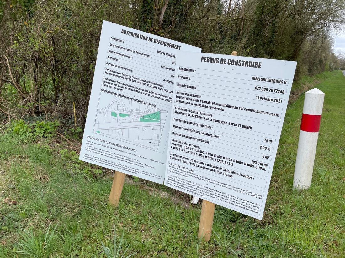 A Saint-Mars-la-Brière, les riverains se mobilisent contre un projet de centrale photovoltaïque