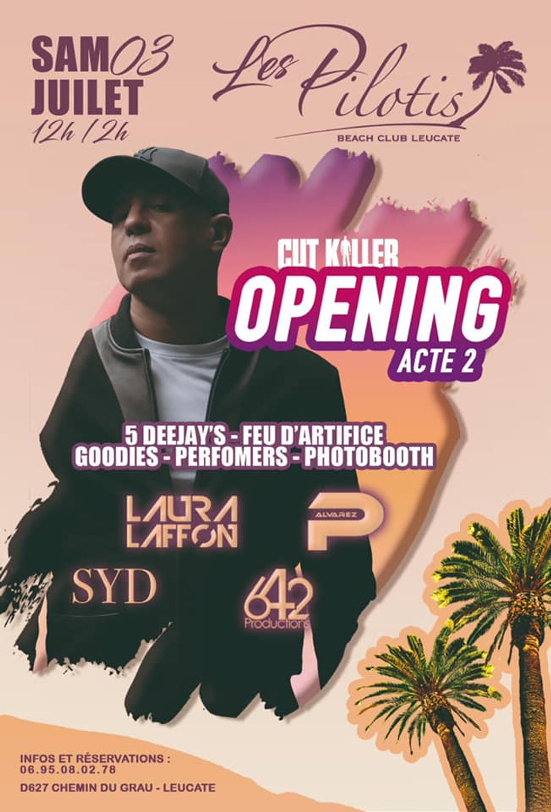 dj Cut Killer au platine des pilotis