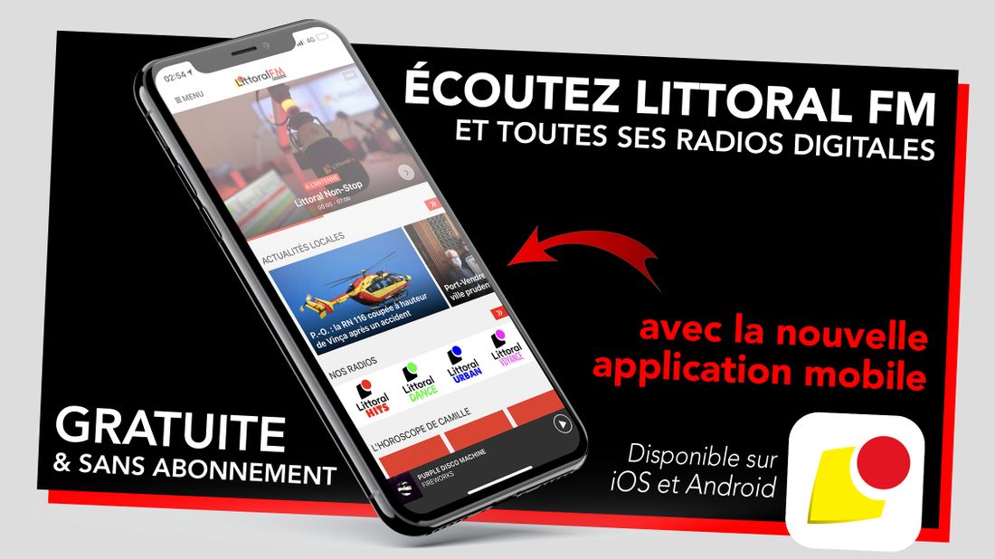 Application mobile Littoral FM