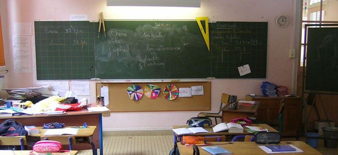 Image d'illustration. Une salle de classe.