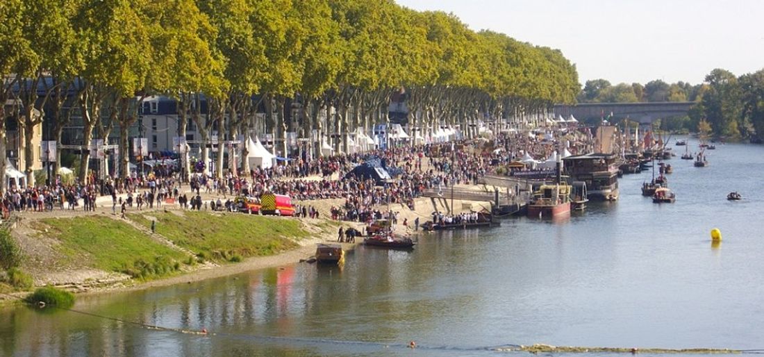 Le festival de Loire à Orléans en 2017.
