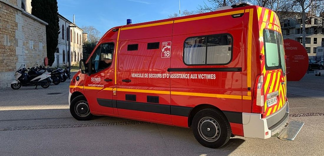 Image d'illustration. Un véhicule de pompiers