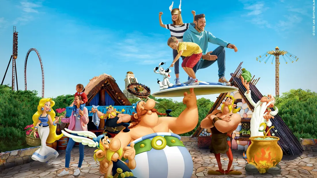 Gagnez votre séjour en famille au Parc Astérix