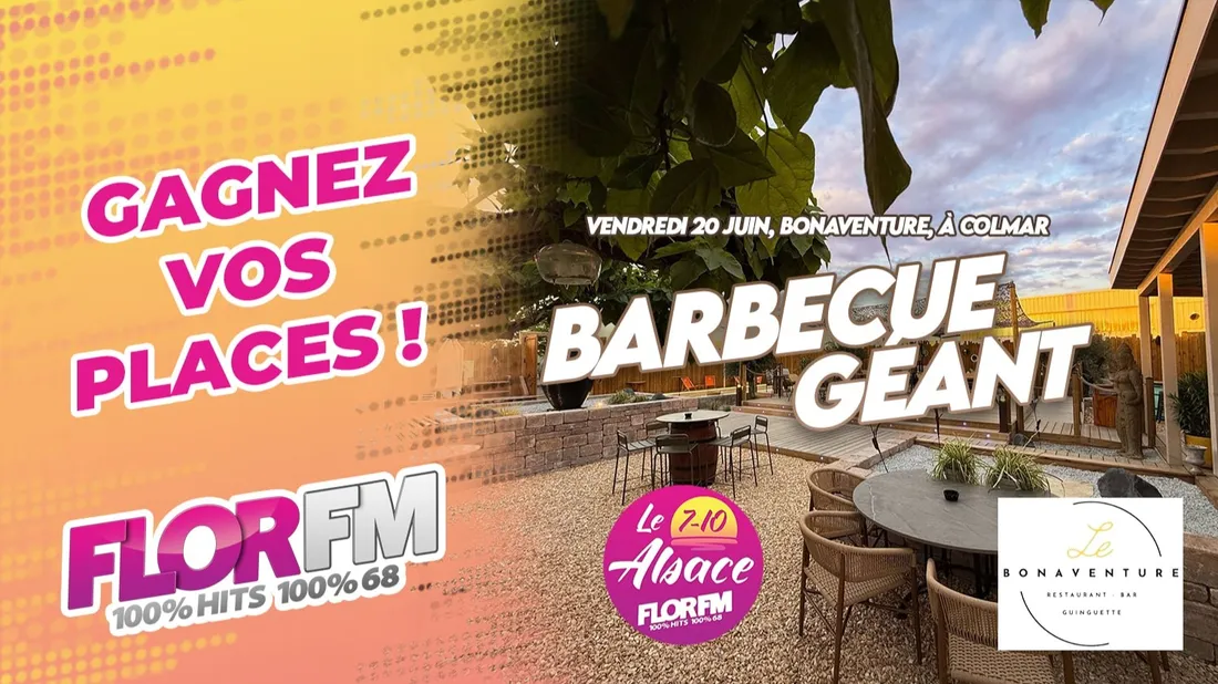 BARBECUE GEANT AU BONAVENTURE A COLMAR