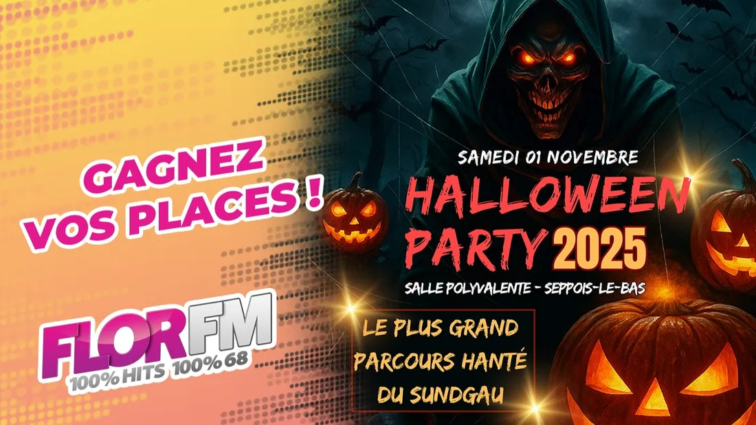 HALLOWEEN PARTY 2025 AVEC FLOR FM