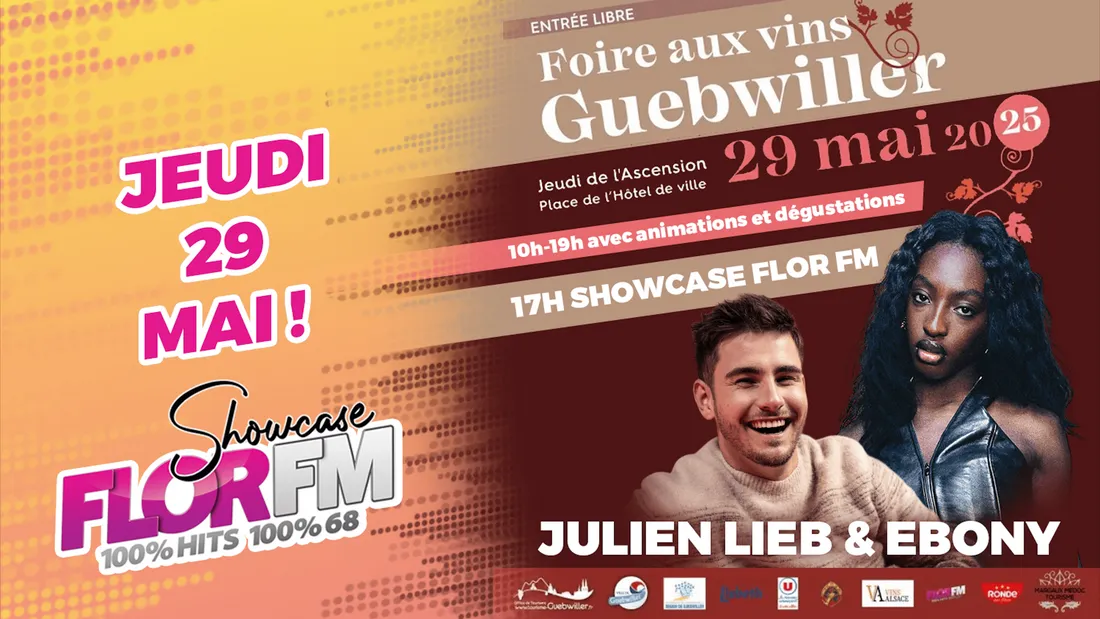 FOIRE AUX VINS DE GUEBWILLER AVEC FLOR FM