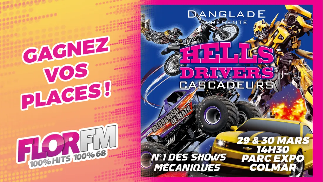 GAGNEZ VOS PLACES POUR HELLS DRIVERS A COLMAR