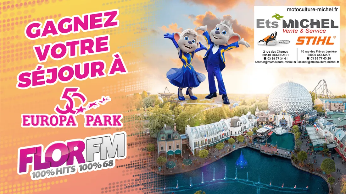 GAGNEZ VOTRE SEJOUR A EUROPA PARK AVEC ETABLISSRMENT MICHEL