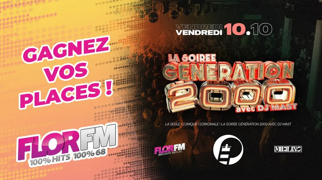 GAGNEZ VOS PLACES POUR LA GENERATION 2000 AU PHARE