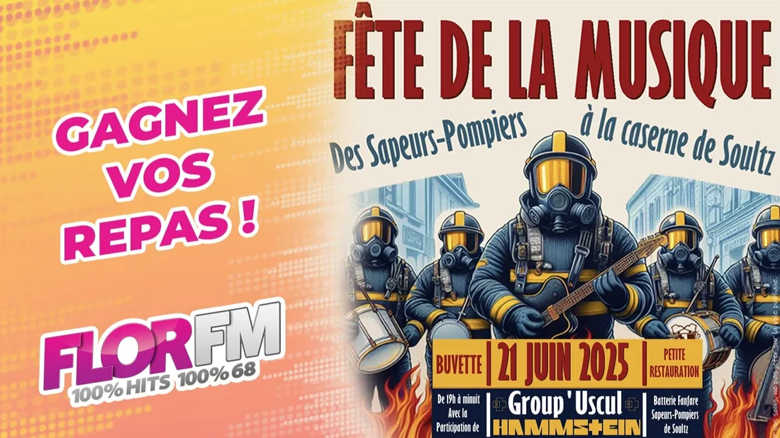LA FETE DE LA MUSIQUE DES POMPIERS DE SOULTZ