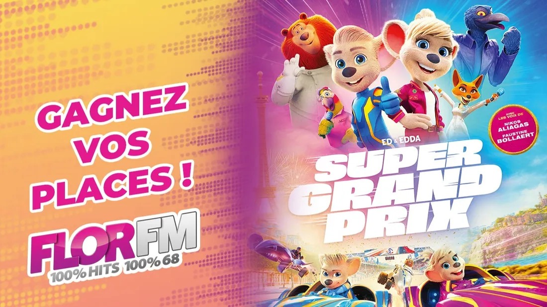 GAGNEZ VOS PLACES POUR SUPER GRAND PRIX
