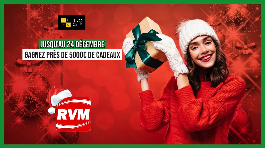 Jusqu'au 24 décembre, gagnez près de 5 000€ de cadeaux avec le calendrier de l'avent RVM