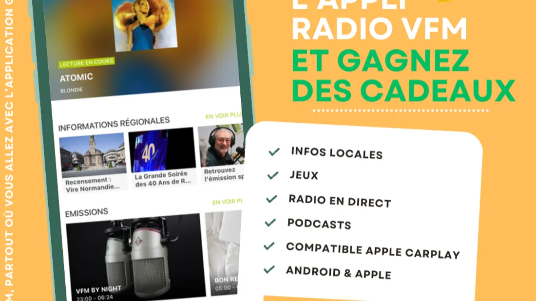 Téléchargez l'application RadioVFM & Gagnez des Cadeaux