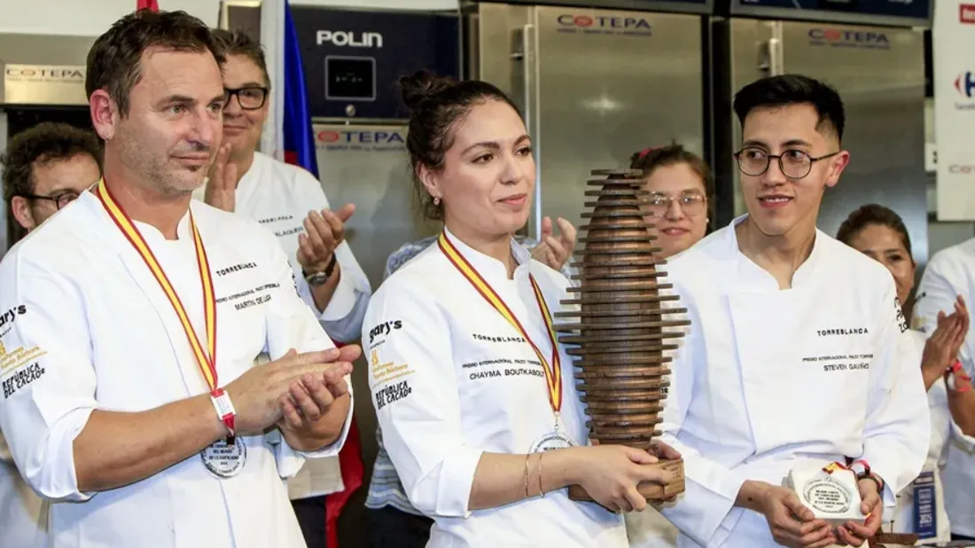 La Marocaine Chayma Boutkabout sacrée meilleure tarte au chocolat du monde à Alicante !