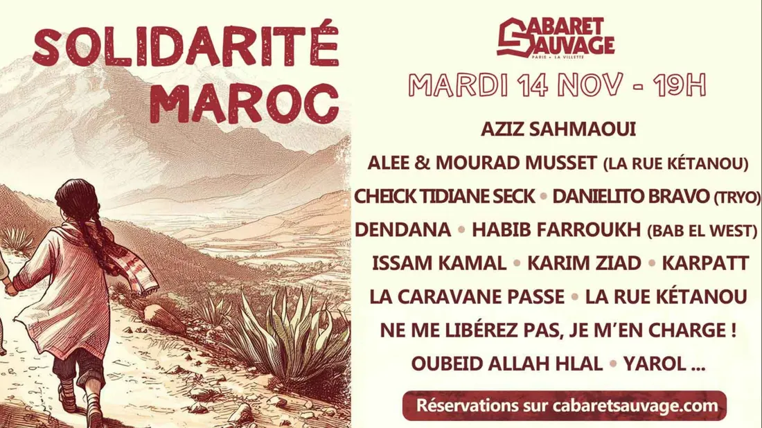 Solidarité Maroc : un concert de soutien aux victimes du séisme le...
