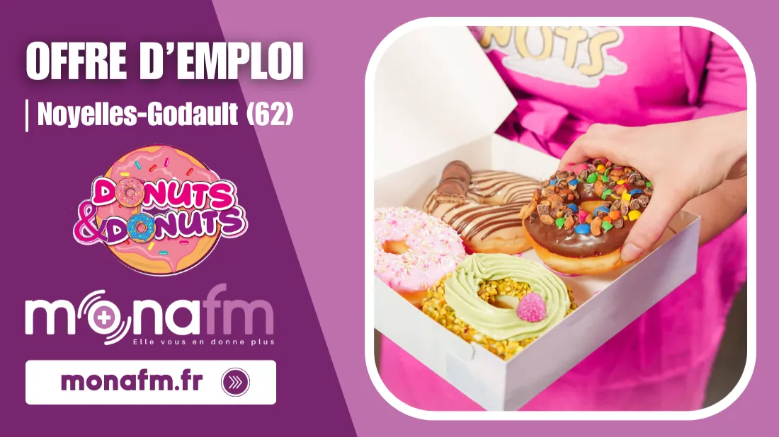 Donuts & Donuts à Noyelles-Godault recrute un(e) vendeur(se) en CDI