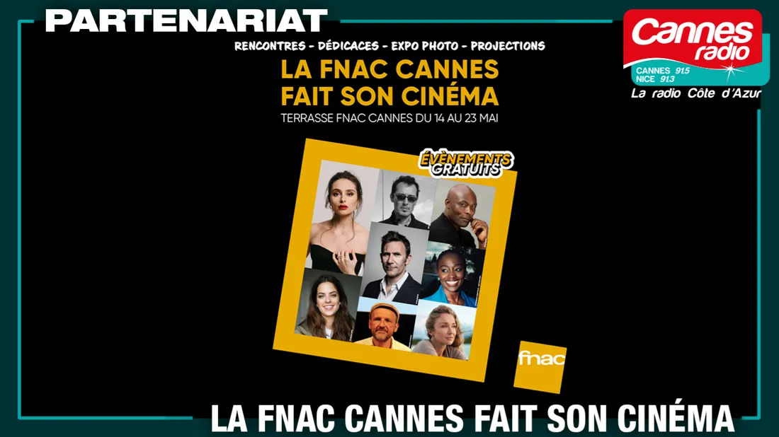 LA FNAC FAIT SON CINEMA : du 14 au 24/05/25 sur la terrasse de la...