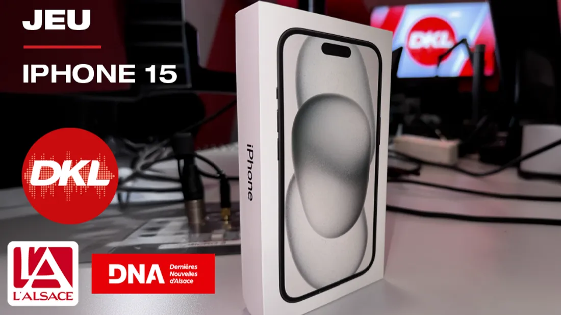 En partenariat avec les DNA et L'Alsace, gagnez votre iPhone 15 !