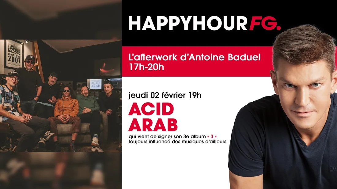 Acid Arab invité d'Antoine Baduel ce soir !