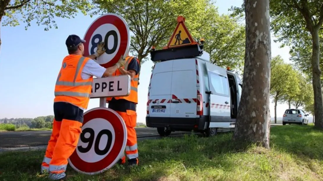 Loiret : plusieurs routes repassent à 90km/h