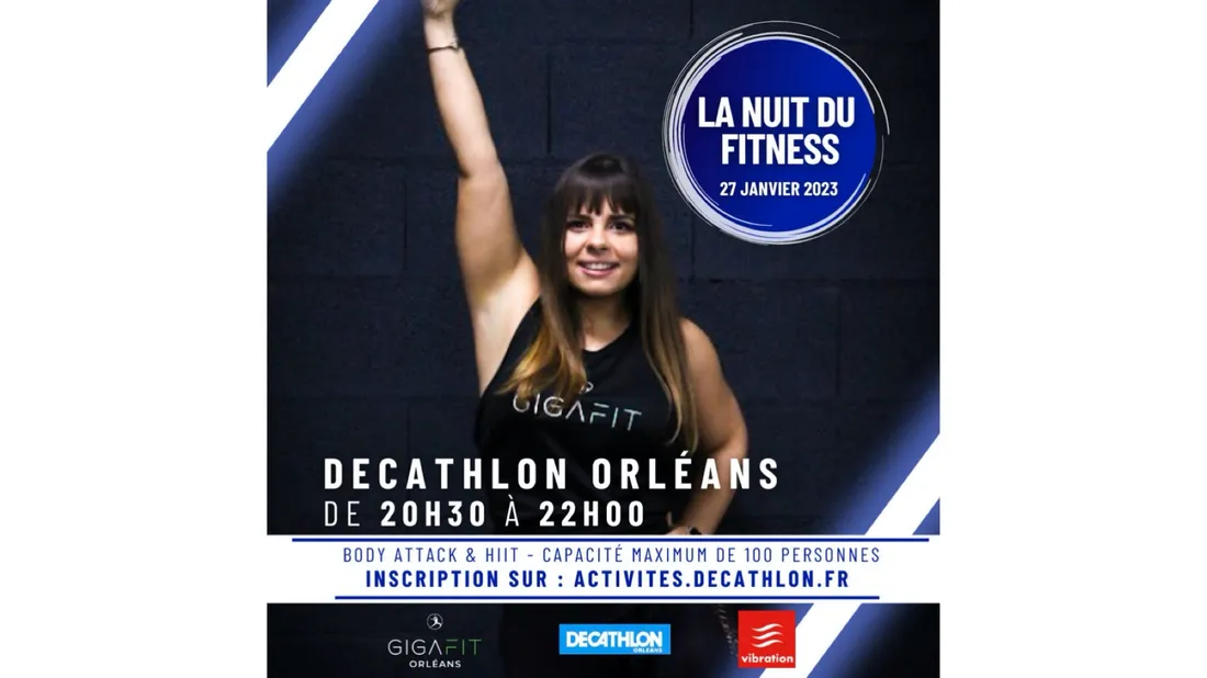 Nuit du Fitness : la grande séance de sport avec Decathlon Orléans...