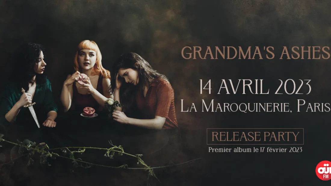 Grandma’s Ashes en release party exceptionnelle le 14 avril à Paris !