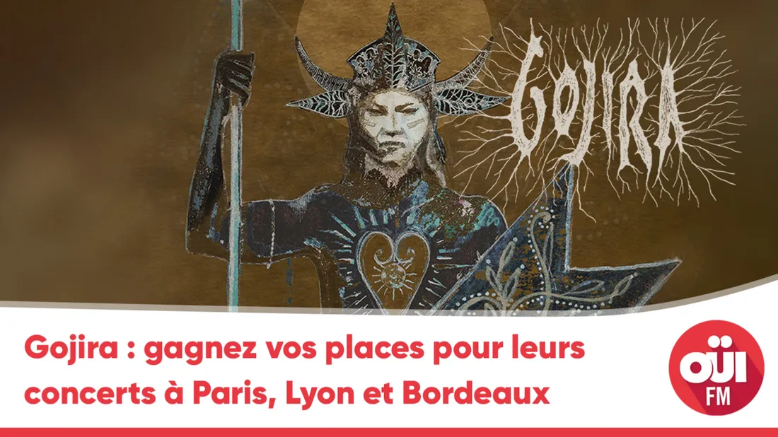Gojira : gagnez vos places pour leurs concerts à Paris, Lyon et Bordeaux