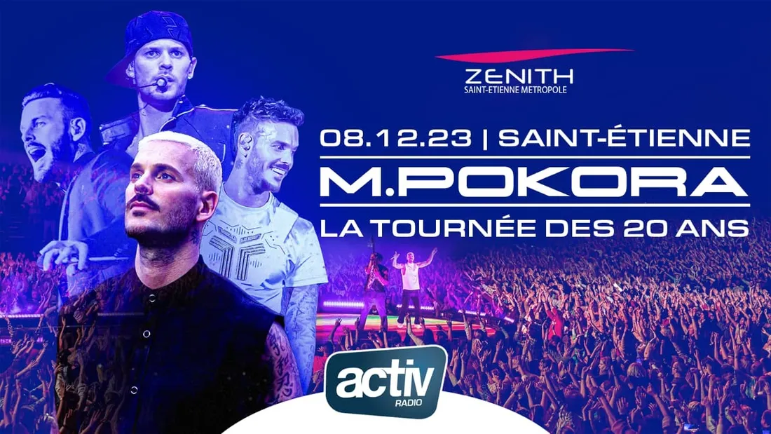 Jeu antenne - Gagnez vos places pour M. Pokora au Zénith de...