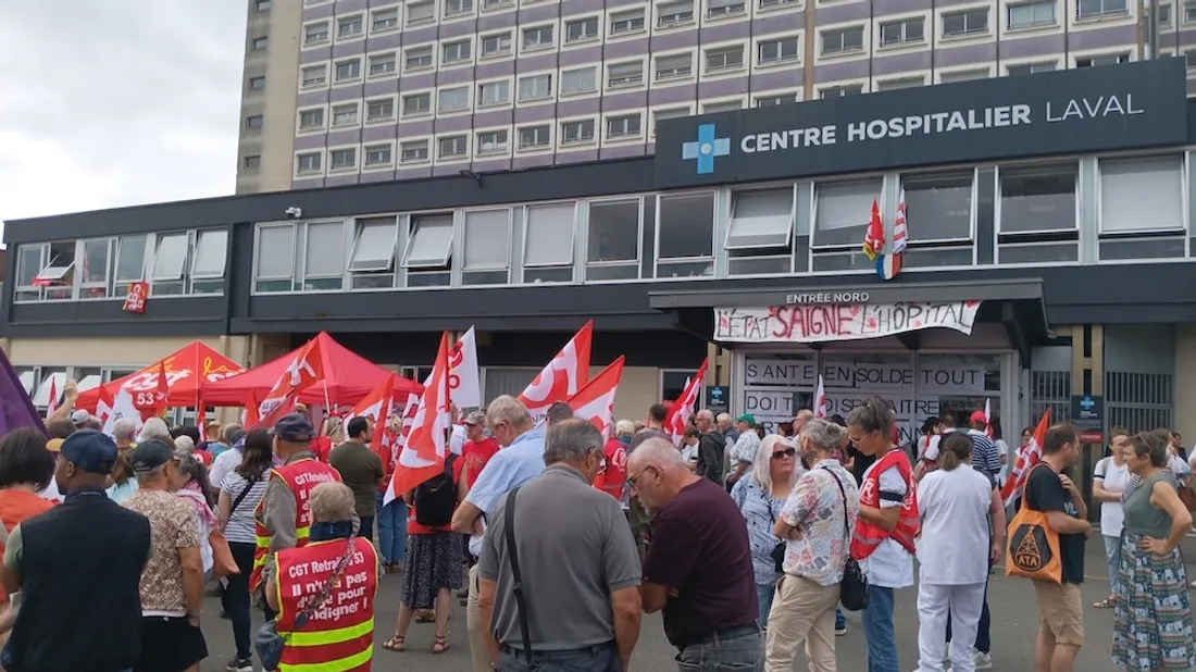 Laval. Soignants, médecins et patients de la Mayenne et d'ailleurs...