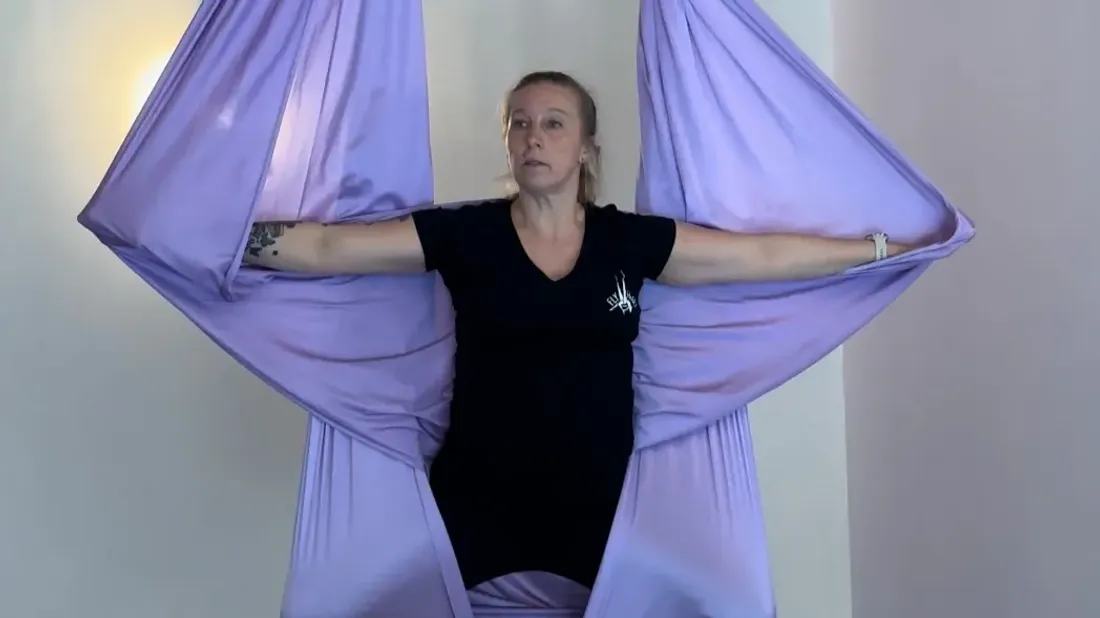 Du yoga aérien à Sarrebourg