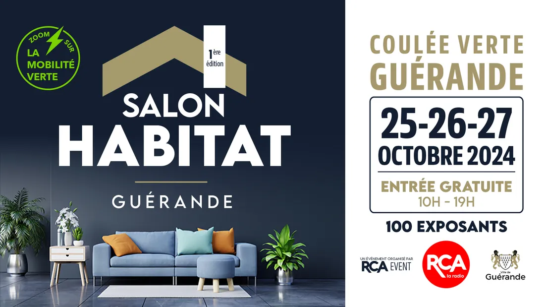 Le Salon de l'Habitat de Guérande, du 25 au 27 octobre à la Coulée Verte