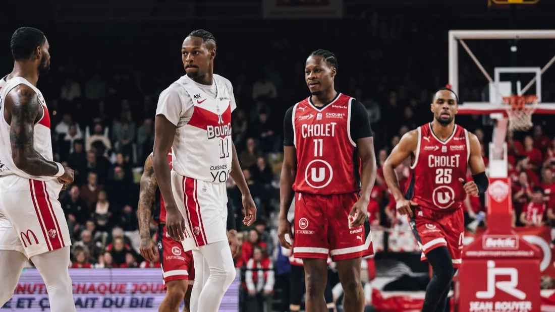 1/4 de finale aller des play-offs Cholet Vs Bourg-en-Bresse
