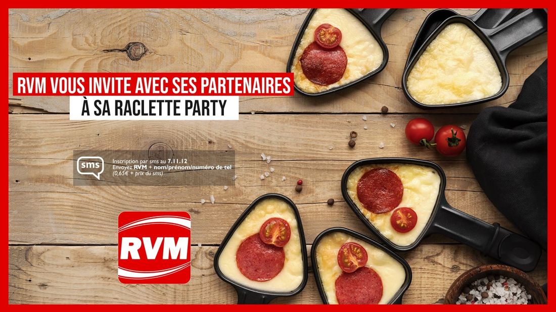 Gagnez votre raclette party avec l'équipe RVM au Galion à Charleville