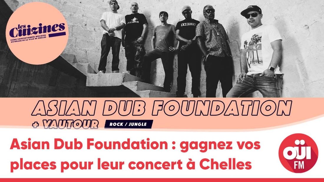Asian Dub Foundation : gagnez vos places pour leur concert à Chelles