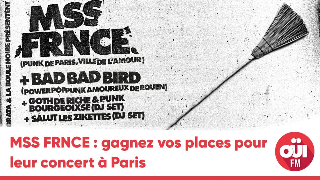 MSS FRNCE: gagnez vos places pour leur concert à Paris